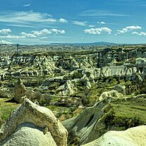 Panorama Mondlandschaft bei Göreme