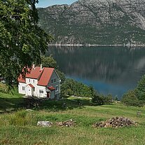 Lyse-Fjord und Haus Lyse-Fjord und Haus
